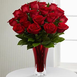 In Love with Red Roses Bouquet 