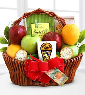 Fruitful Greetings Fruit & Gourmet Basket
