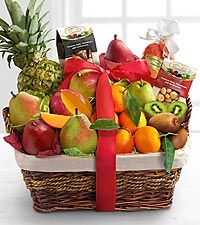 Bountiful Gourmet & Fruit Basket