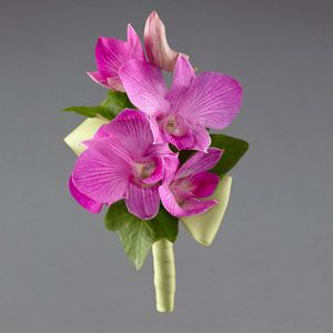 Give Me Forever Boutonniere by Vera Wang