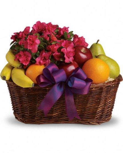 Fruits & Bloom Fruit Basket